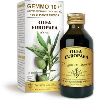 Dr Giorgini Integratore Alimentare, Olivo Gemmoderivato Concentrato Liquido Analcoolico - 100 ml