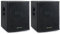 Pronomic SA-18 SUB Subwoofer Attivo Set 2x - Speaker 18 con aperture bass reflex - 600 Watt picco - max. SPL: 126 dB - Flangia 35mm - nero