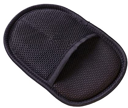 Auto Reinigungsset Innenreiniger Wolle Autowaschhandschuhe Fusselwäscher High Density Car Wash Wollhandschuh Mikrofaserwolle Weiche Auto Putzmittel Leder (Black, One Size)