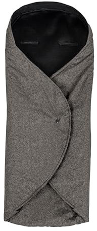 Altabebe AL2710-11 Einschlagdecke für Babyschale, dunkelgrau