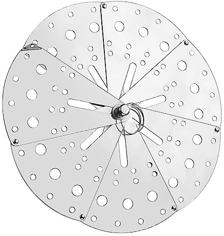 1 Pc Copertura antigoccia coperchio di troppopieno regolabile griglia pieghevole Copertura per pentola anti-sbavatura Copertura per pentola regolabile coperchio troppopieno Silver CRILSTYLEO