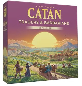 CATAN Traders & Barbarians Expansion 6th Edition | Brettspiel | ab 12 Jahren | 3–4 Spieler | 90 Minuten Spieldauer