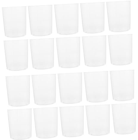 ULTECHNOVO 30pcs Measuring Cup Lab Beakers Graduations Safe Abs Material Acid Base Resistant for
