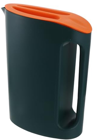 DOITOOL Caraffa Acqua Fredda Grande Capacità con Manico Ergonomico per Bevande Estive Caraffa Trasparente Raffreddamento per Casa Ufficio e Regalo Practical
