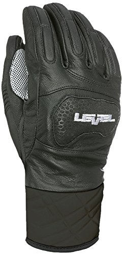 Level Herren Race Handschuhe, Black, L