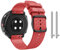 CUZOW Uhrenarmbänder, kompatibel mit Polar Vantage M, Ersatzarmband aus Silikon, Rot