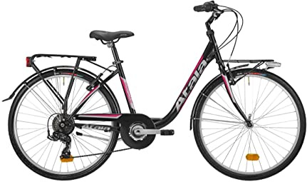 ATALA City-bike URBAN 2021 GRIFONE 7 velocità colore nero/fucsia misura unica 42