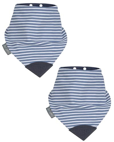 Cheeky Chompers vuxna haklappar med oral sensorisk tugga för äldre barn och vuxna – superhygienisk + absorberande bandana dregelhaklapp – vuxen halsduk