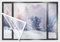 ANCLLO 2 rollos de película térmica transparente para ventanas, película aislante para aislamiento térmico con cinta autoadhesiva (47 x 63 pulgadas)