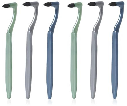 LAKJUOZ 6 Pezzi Rimozione Tartaro Denti, Smacchiatore Denti Professionale, Pulizia Denti, Rimuovi Tartaro Denti, Tooth Stain Eraser, Gli Strumenti Per La Cura Dei Denti, Per Tè, Caffè, Tabacco