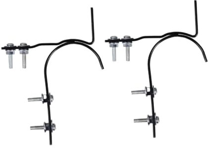 CLISPEED 2set Secure Mailbox Latch Handles Metal Mailbox Lock Kit Handles for Outdoor Use Diy Replacement for Post Box Accessory