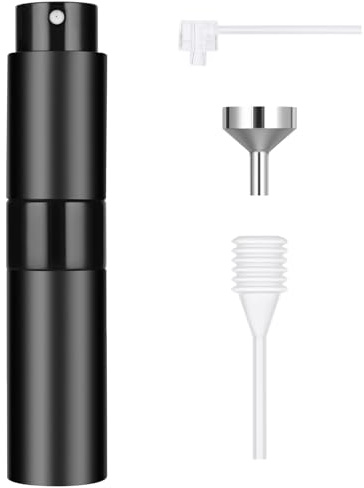 ACWOO Mini Atomiseur Parfum, 8mL Vaporisateur Vide de Sac Rechargeabl, Recharge Spray Flacon de Parfum, Bouteille Vaporisateur de Parfum de Voyage, Empty Portable Travel Spray Flacon de Parfum