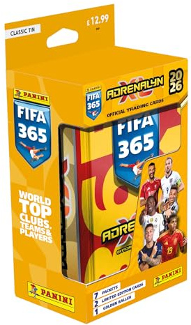 Panini FIFA 365 Adrenalyn XL Trading Cards - Classic Tin