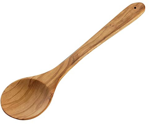 Cilio 182033 - Serie en madera de olivo toscana cuchara de cocina de 30 cm (h.nr.)