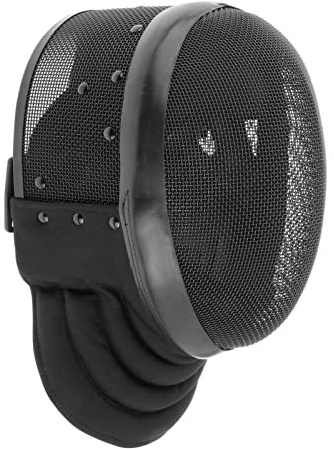 Perfeclan Protección de la Cubierta Facial con Forro Interior Comfort Kendo Epee Gears Casco de esgrima Duradero para Masque Competición Accesorios Dispositivo, M