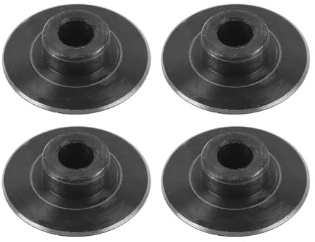 Tubing Cutter Replacement Set, Tubing Cutter Replacement Wheel, 4 Pcs Manganese Steel Wheels, 38x19x9mm with Ultra Thin Design, Versatile Cutting for Copper, Brass, Aluminum
