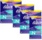 Dailies Fresh & Protect Slipeinlagen, frischer Duft, normale Größe, 4 x 58 Einlagen pro Packung