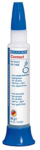 WEICON Contatto VA 1408 Cianoacrilato adesivo 60g per gomma, carta e plastica