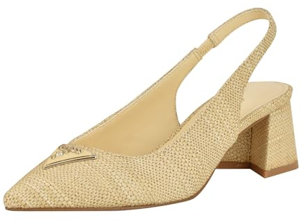 GUESS Women's Zanda Pump, Light Natural 110, 6 UK