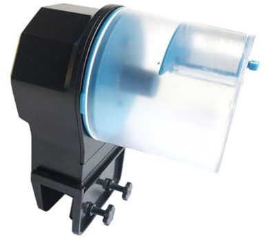 Fishtanks Feeder With Automatic Feeding Schedule Suitable For Various Type Of Fish Food Dispenser Large Storage