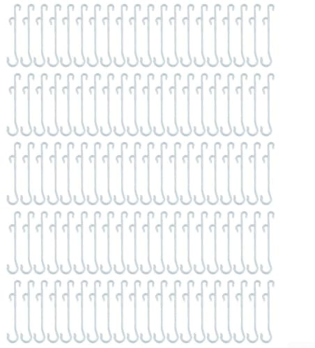 100 clips de gancho para orejas de tomate para soporte de plantas para asegurar ramas, evitar que la fruta caiga y ayuda al transporte de nutrientes para mejores resultados de cosecha (16 cm (13 cm