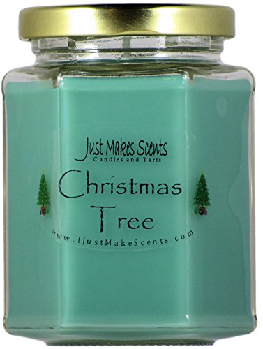 Christmas Tree Scented Blended Soy Candle by Just Makes Scents (8 fl oz)