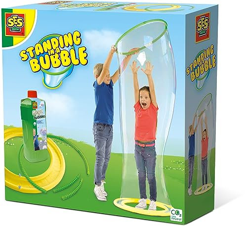 SES 2257 Creative Stelle dich in eine Riesenblase - Seifenblasen (750 ml, Beide Geschlechter, Kinder, 5 Jahr(e), Box, 250 mm)
