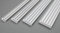 ROLLMAYER glänzend Weiß Gardinenschiene ALU 2, 3, 4, 5-läufig Deckenbefestigung (2-läufig, 200cm - nur Gardinenschiene) Aluminium Vorhangschiene für Schiebevorhang Vorhang, Gardinen