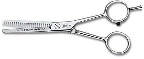 Forbice Filarmonica parrucchiere dentata | Forbici per capelli, barba. Forbici finitura lucida con materiali di altissima qualità. Forbice parrucchieri, barbieri.