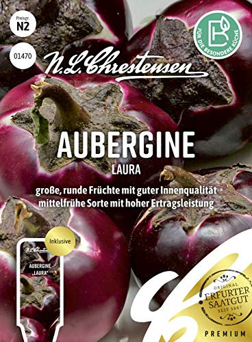 Aubergine Laura Samen, Saatgut