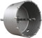 ALLEGRA Dosenbohrer Bohrkrone Kernbohrer 100mm Dosensenker Kronenbohrer Bohrer Hohlwanddosen Set für Mauerwerk Beton Steckdose Schalterdosen Unterputz Lochbohrer mit SDS Plus Adapter 40 68 82 100 mm