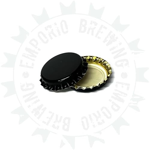 Emporio enologico vesuviano Tappo Corona Bottiglie Birra Colore Nero (100, 29)