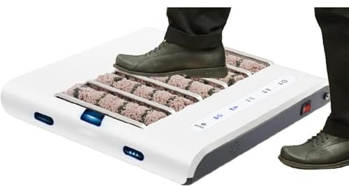 Miuxe Machine De Nettoyage De Semelles Électrique D'entrée – Machine À Polir Les Chaussures À Induction Automatique, Équipement De Nettoyage De Chaussures pour La Maison/Clinique