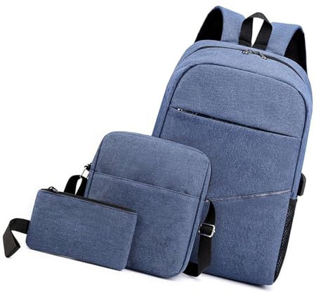 Backpack, Nordace Backpack UK Anti Theft Backpack with USB Charging Port Laptop Backpack for Men and Women (Blue)
