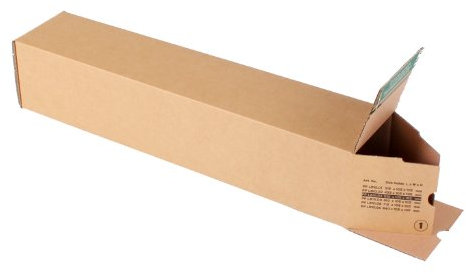 progressPACK Universalversandhülse Premium PP LB10.03 aus Wellpappe, DIN B2, 510 x 105 x 105 mm, 10-er Pack, braun