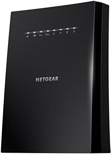 Netgear Wi-Fi Mesh Range Extender EX8000 - Coverage up to 2500 sq.ft. and 50 devices with AC3000 Tri-Band Wireless Signal Booster & Repeater (up to 3000Mbps speed), plus Mesh Smart Roaming (Renewed)