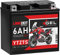 LANGZEIT YTZ7S GEL Motorradbatterie 12V 6Ah 155A/EN TTZ7S-BS YTZ7-S GEL12-7Z-S 50602 Gel Batterie 12V doppelte Lebensdauer auslaufsicher wartungsfrei