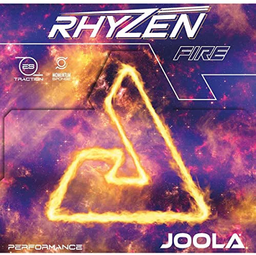 JOOLA Belag Rhyzen Fire, schwarz, 2,3 mm