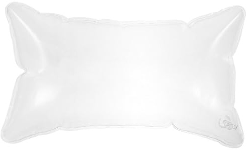 MAGICLULU Transparent Pillow Inflatable Cushion Hiking Pillow Outdoor Pillow Inserts Sleeping Inflatable Throw Cushion Air Pillows for Shipping Camping Travel Neck Pad Strip Pvc