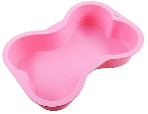 Silikonkakformar, benformad non-stick bakningsmodell, sällskapsdjur bakverk, födelsedag godis anti-läckage non-stick hundkaka