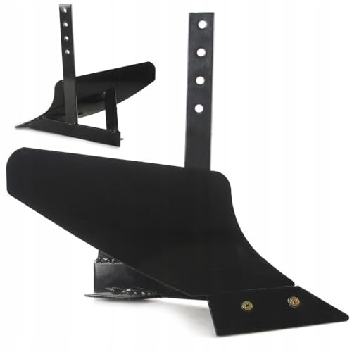 Aratro con Vanga Singola per Motozappa Motocoltivatore | Altezza Totale 42 cm | Lunghezza Lama 23 cm | Profondità Lavoro 18-24 cm