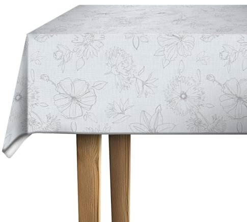 d-c-fix mantel hule mesa Manhattan Palmas naturaleza - antimanchas resinado impermeable moderno - plastico pvc vinilo - para interior y exterior - 150 cm redondo