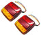 Piloto trasero de la caravana, Lemonbest 12V Piloto LED 26 Luces Piloto, Camión, Remolque, Van (Pack of 2X)