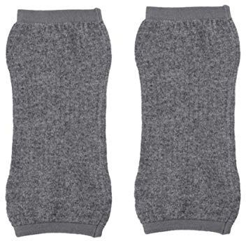 SUPVOX 1 Pair of Wool Knee Brace Pad Short Warm Cashmere Kneepad Anti Slip Knee Pads Soft Kneecap Winter Warm Kneelet for Women Elders Dark