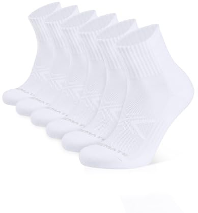 CLOSEMATE 6 Paires Chaussettes Sport Homme Femme Socquettes 39-42 43-46