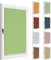 NIBLO Wabenplissee zum Bohren Faltrollo für Fenster nach Maß Doppel Jalousie in der Glasleiste Thermo Blickdicht Rollo Farben (mit Schrauben, Breite 22-120cm, Höhe 25-130 cm)