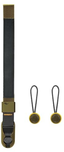 Peak Design Cuff Camera Wrist Strap, Kelp, Compatible with DSLR, Compact and Point and Shoot Cameras, Low Profile, Quick Release and Connection, 200 lbs Capacity, Camera Straps for Photographers