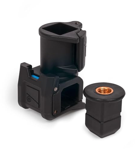 Preston Innovations Ventalite Side Tray QR Adaptor | for Ventalite Side Trays | Snap Lok System | Connects Accessories with Ease and Accuracy to the Tray Outer Edge | Code P0110123