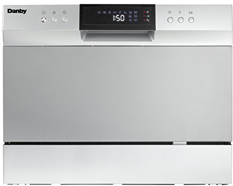 Danby DDW631SDB Countertop Dishwasher, Stainless Steel