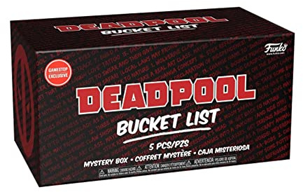 Funko - Mistery Box Kit Marvel Deadpool 2021, Puppen und Actionfiguren, Mehrfarbig (122727)